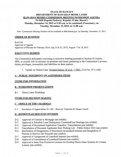 HHC Agenda Pic
