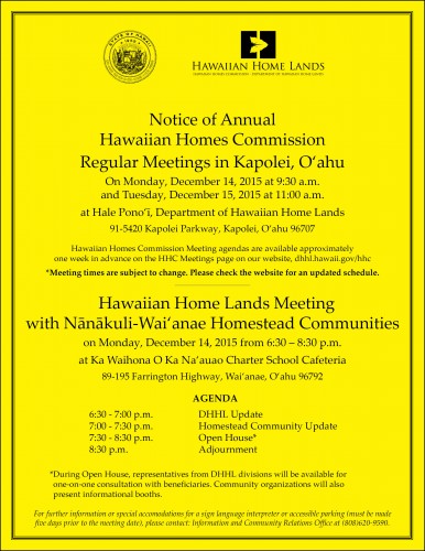 Colored Nanakuli-Waianae HHC Flyer